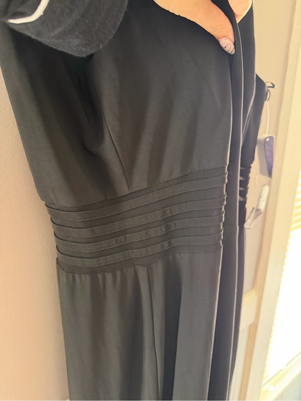 New with tags R & M Richard’s black gown - Picture 3 of 5